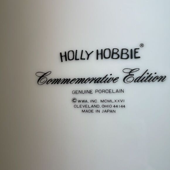 Holly Hobbie MOTHER’S DAY Plate, collective, commemorative, - Picture 4 of 5